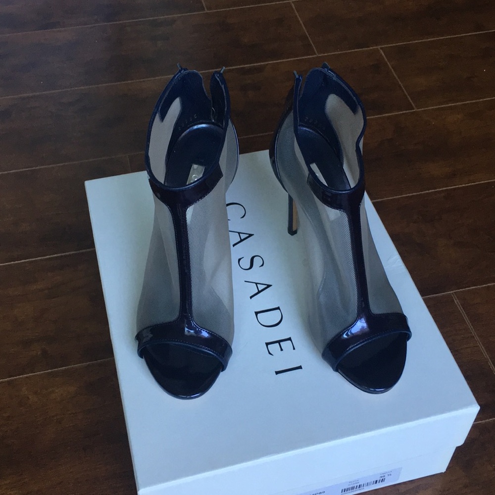 Casadei Ankle Candylux Blu Shoes